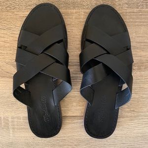 Madewell Boardwalk Woven Slide Sandal